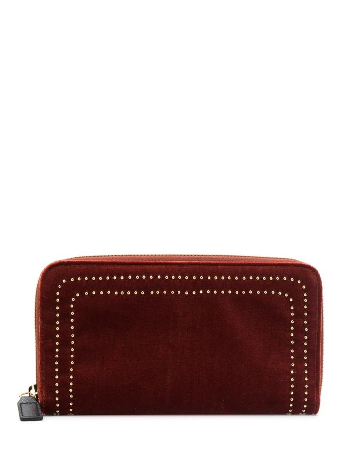 L'autre Chose Studded Continental Purse - Neutrals
