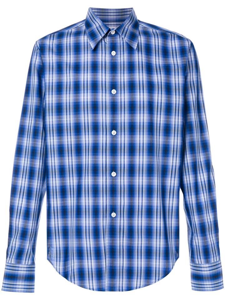 Stella Mccartney Classic Checked Shirt - Blue