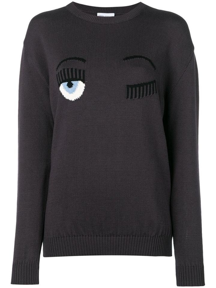Chiara Ferragni Flirting Sweatshirt - Grey