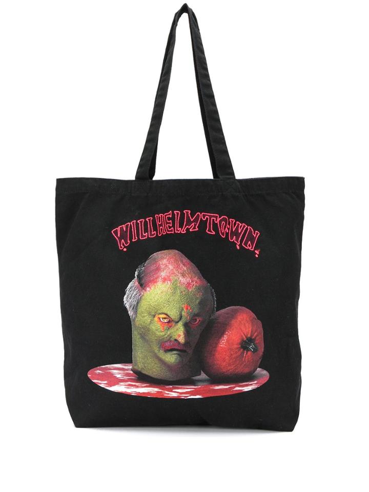 Bernhard Willhelm Artist Print Tote Bag - Black