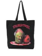 Bernhard Willhelm Artist Print Tote Bag - Black