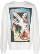 Haculla Till I Snap Drop Shoulder Sweatshirt - White