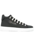 Philipp Plein Contrast Sole Sneakers - Black