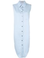 Nehera Asymmetric Hem Vest - Blue