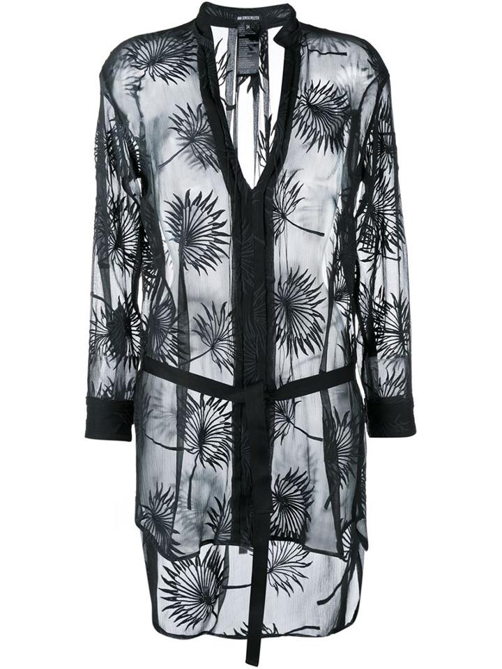 Ann Demeulemeester Textured Silk Shirt