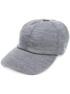 Z Zegna Side Logo Jersey Baseball Cap - Grey