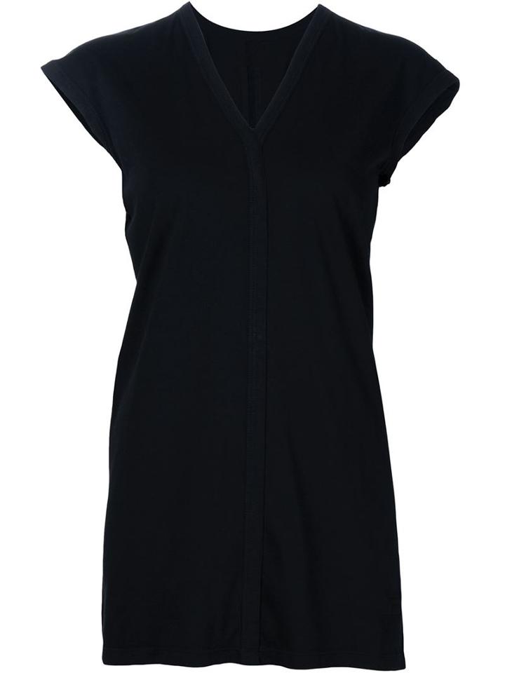 Rick Owens Drkshdw Sleeveless V-neck T-shirt