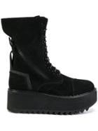 Bruno Bordese Vibram Wedge Boots - Black