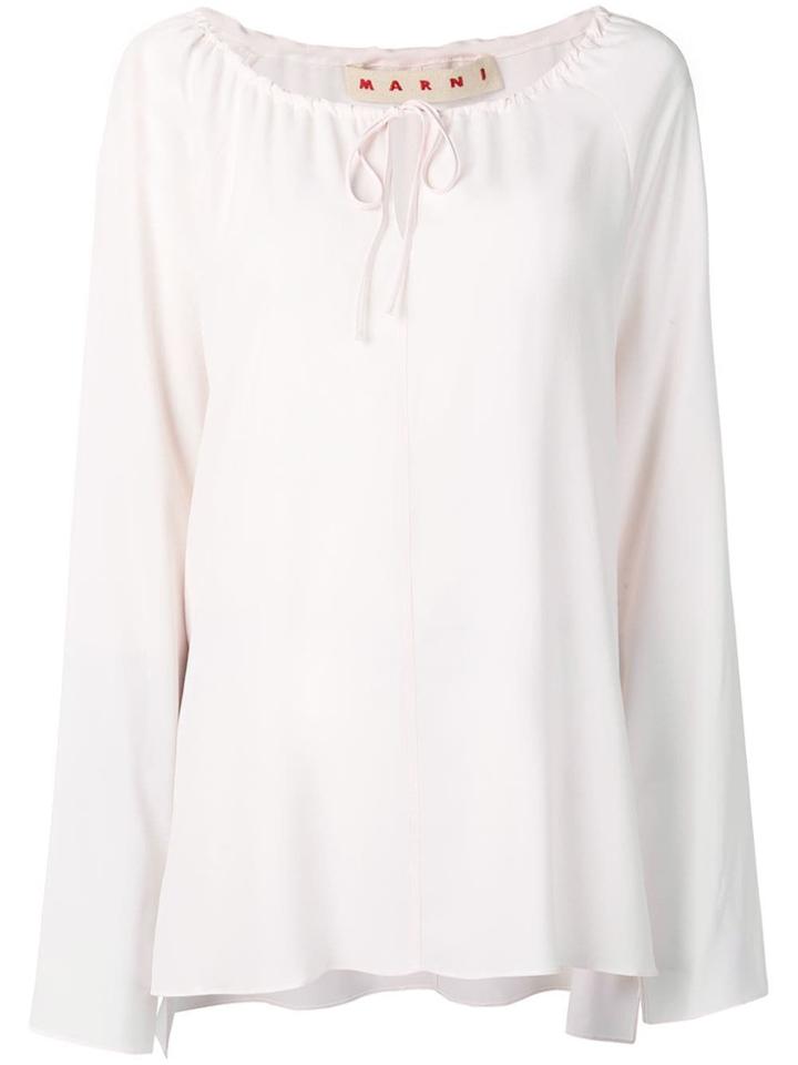 Marni Crepe Top - Pink