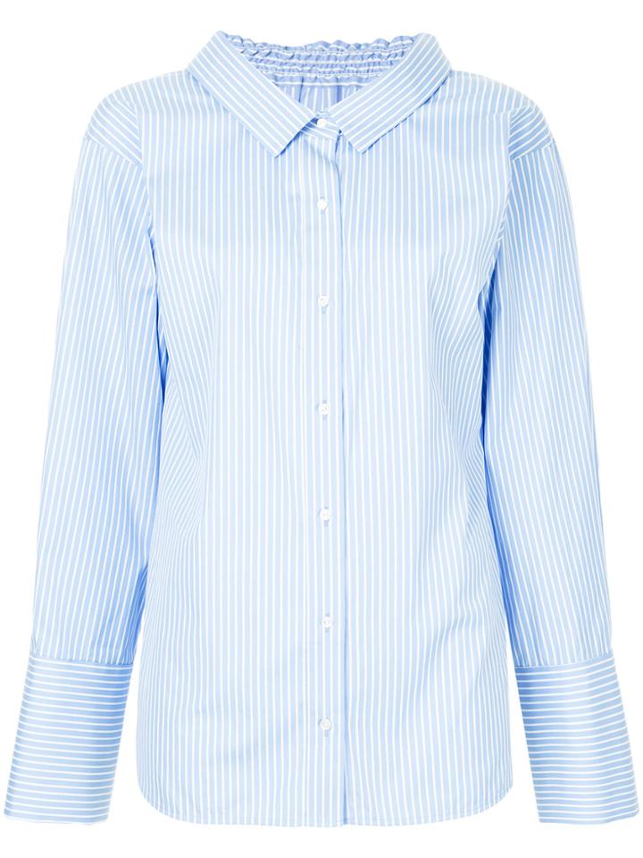 Le Ciel Bleu Pinstripe Shirt - Blue