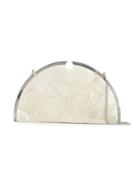 Isla Mother Of Pearl Clutch - Nude & Neutrals