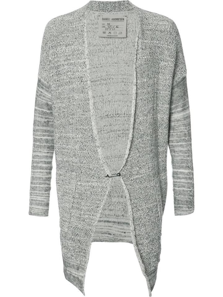 Daniel Andresen Kantor Cardigan, Men's, Size: Large, Nude/neutrals, Cotton/linen/flax
