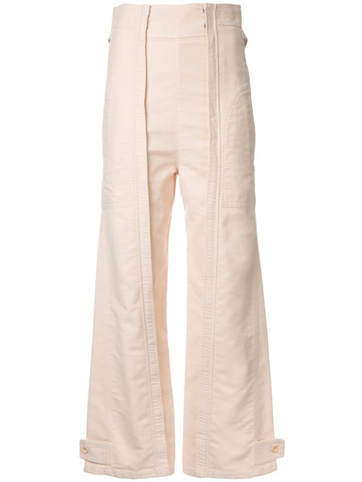 Chloé Workwear Trousers - Pink & Purple