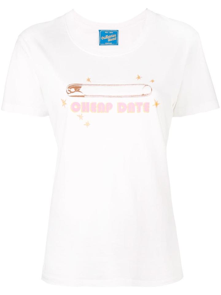 Mih Jeans Cheap Date T-shirt - White