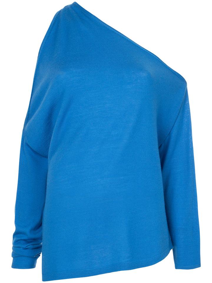 Dion Lee Falling Cut-out Shoulder Jumper - Blue