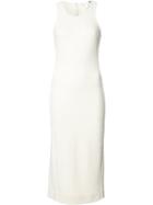 Diane Von Furstenberg Teyla Dress, Women's, Size: 8, White, Viscose/polyamide/spandex/elastane