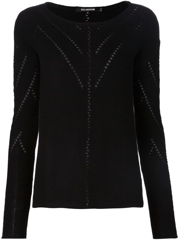 Tess Giberson Pointelle Sweater