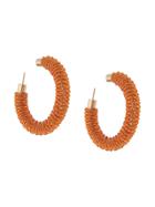 Jacquemus Les Creoles Brila Earrings - Orange