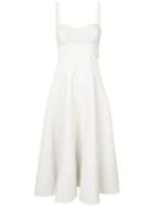 Natasha Zinko Sleeveless Quilted Midi Dress - Neutrals