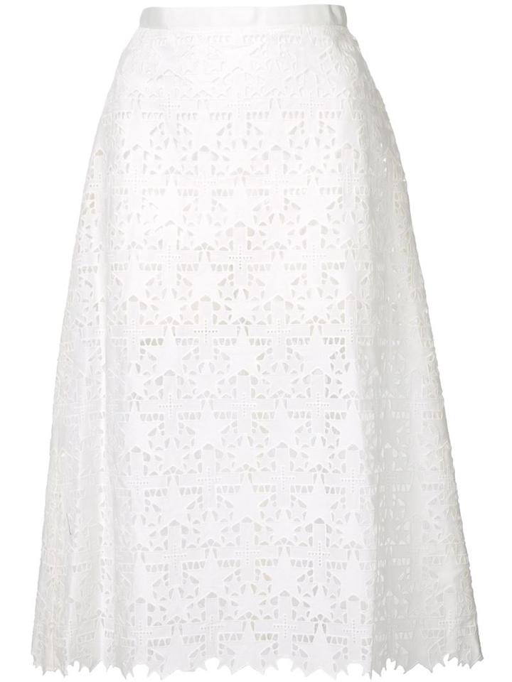 Sacai Star Laser Cut Skirt