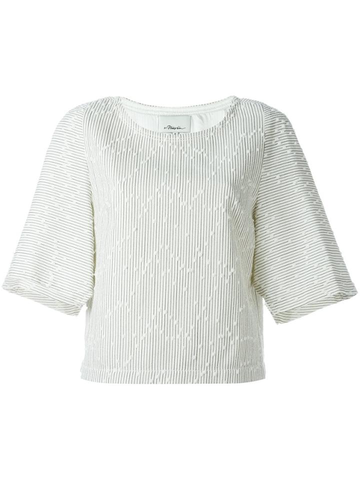 3.1 Phillip Lim Bouclé Top - White