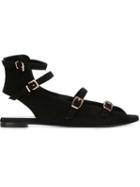 Robert Clergerie Glona Sandals, Women's, Size: 38.5, Black, Leather
