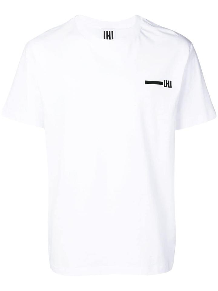 Les Hommes Urban Logo T-shirt - White
