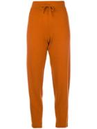 Cashmere In Love Regular Fit Track Trousers - Yellow & Orange