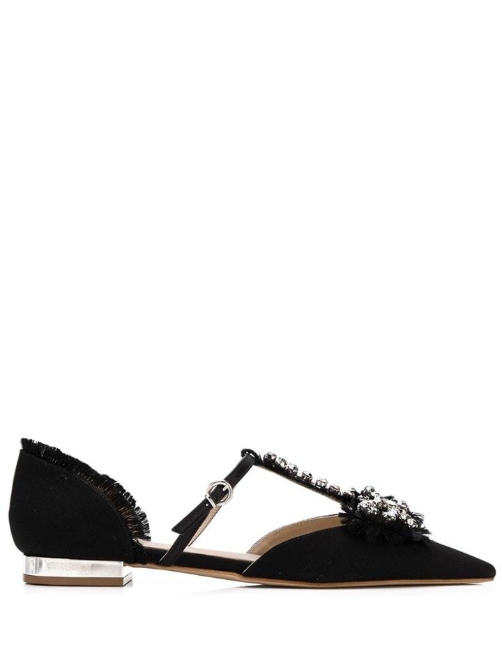 Anna Baiguera Annadea Ballerina Pumps - Black