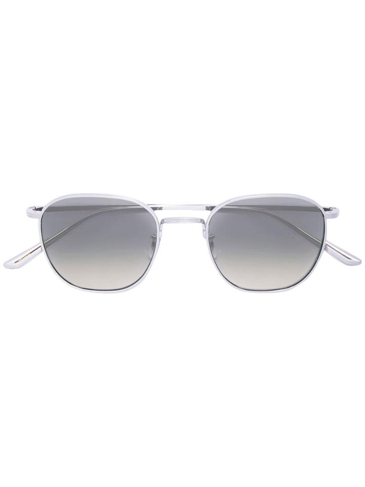 Oliver Peoples Oversized Frame Sunglasses - Silver