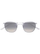 Oliver Peoples Oversized Frame Sunglasses - Silver