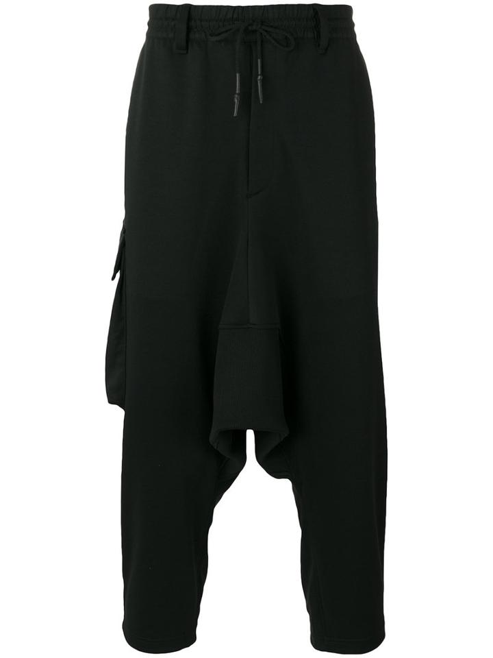 Y-3 'core Track Sarouel' Track Pants, Men's, Size: Small, Black, Cotton/polyester