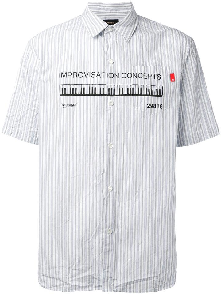 Undercover - Improvisation Shirt - Men - Cotton - 2, White, Cotton