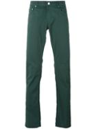 Pt01 - Slim-fit Trousers - Men - Cotton/spandex/elastane - 38, Green, Cotton/spandex/elastane