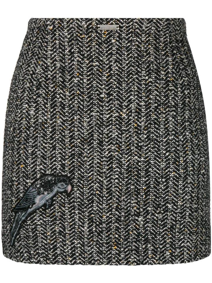 John Richmond John Richmond Rwa18352go Blackwhit Synthetic->cupro