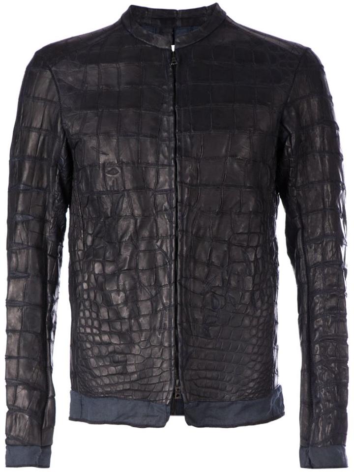 Isaac Sellam Experience Crocodile Leather Jacket