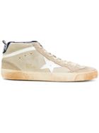 Golden Goose Deluxe Brand Mid Star Sneakers - Nude & Neutrals