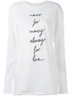 Damir Doma Taya Longsleeved T-shirt - White
