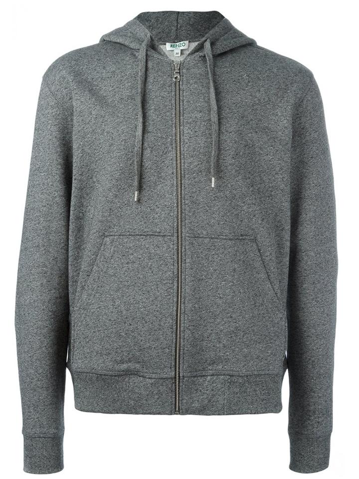 Kenzo Kenzo Paris Hoodie, Men's, Size: Xxl, Grey, Cotton