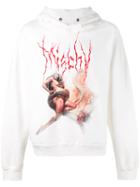 Misbhv - Printed Hoodie - Men - Cotton/polyamide - S, White, Cotton/polyamide