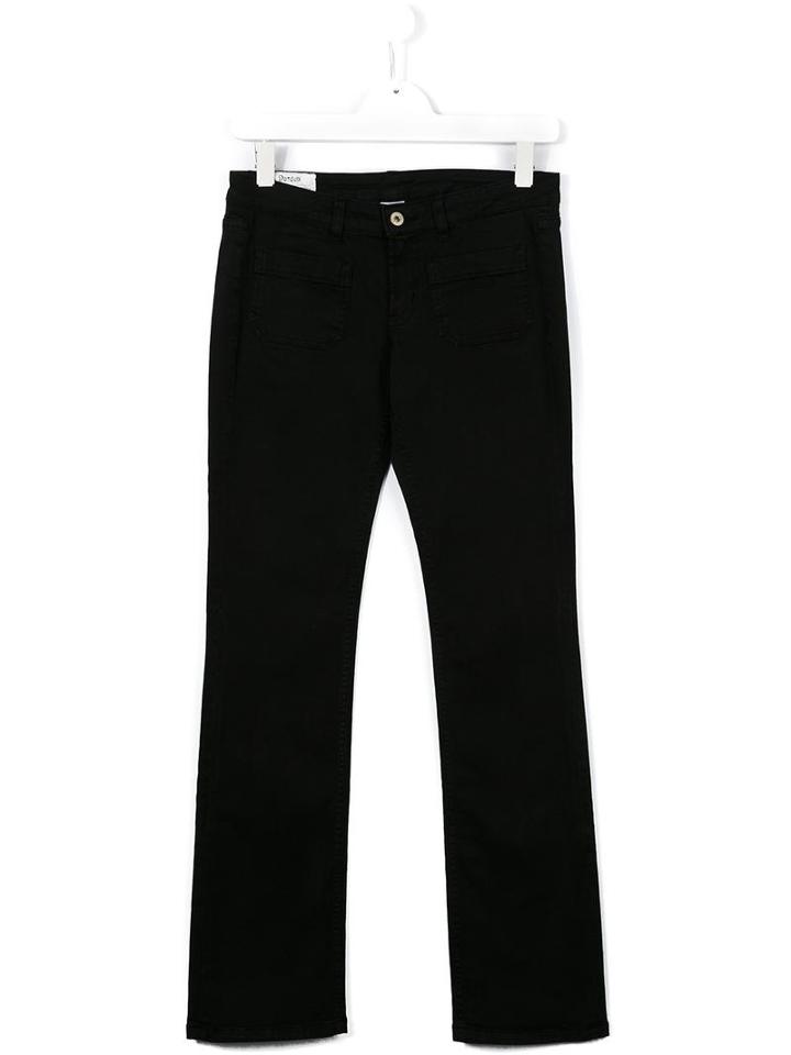 Dondup Kids Flared Jeans, Girl's, Size: 14 Yrs, Black