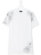 Diesel Kids Printed T-shirt - White