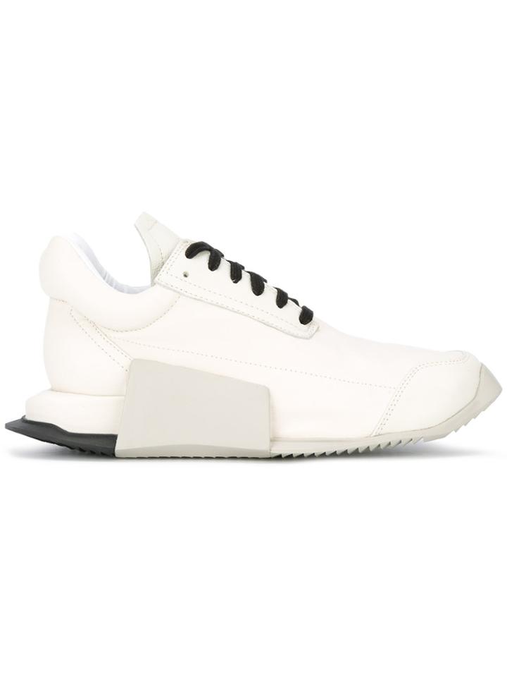 Adidas By Rick Owens Architectural Trainers - Nude & Neutrals