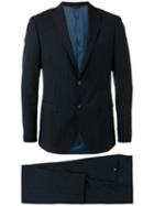 Tonello Two-piece Suit, Men's, Size: 48, Blue, Virgin Wool/cupro