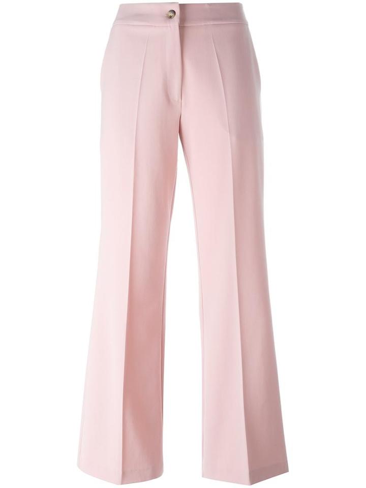 Vivetta Tailored Trousers, Women's, Size: 38, Pink/purple, Polyester/virgin Wool/spandex/elastane