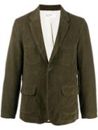 Universal Works Ribbed Fitted Blazer - Green