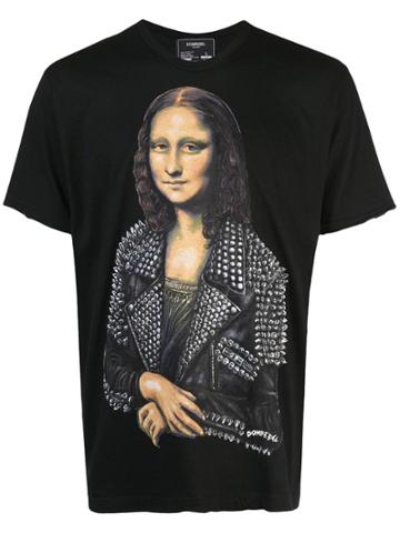 Dom Rebel Her Print T-shirt - Black