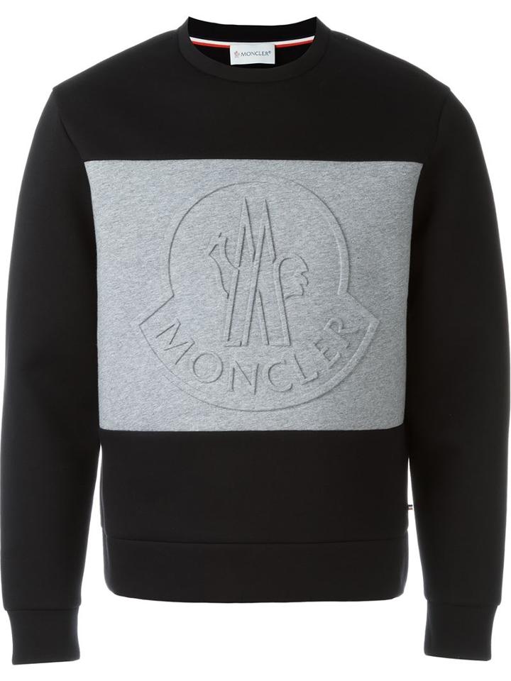 Moncler Embossed Logo Sweatshirt