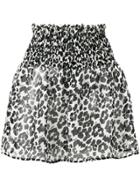 Fisico High Waisted Beach Shorts - Black
