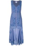 Alice Mccall 'love Take Over' Midi Dress - Blue